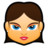 Female Face FB 5 Icon